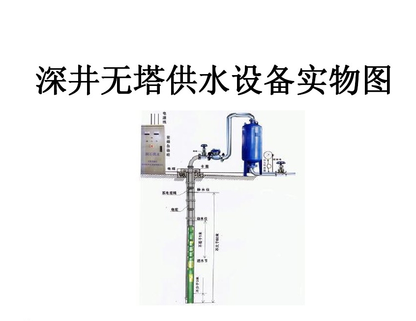 商洛商州区井泵无塔式供水设备